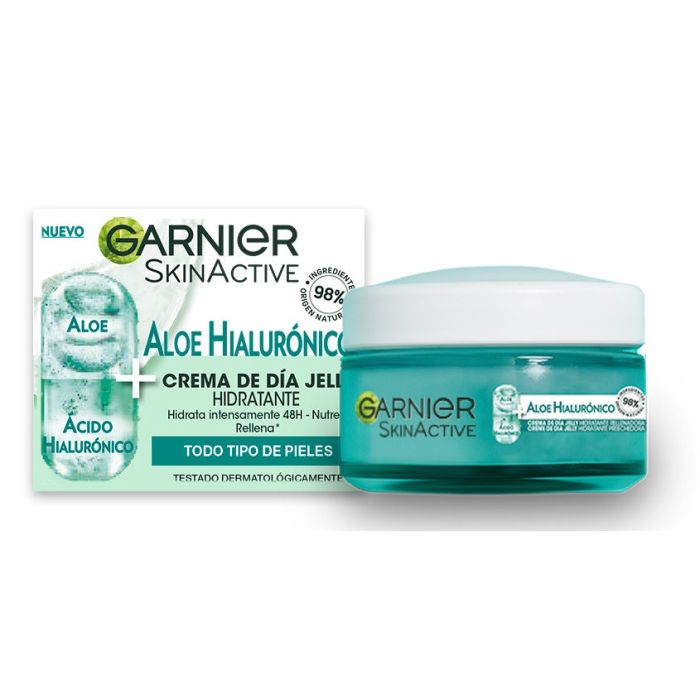 Skin Active 3 in 1 Aloe + Hyaluronic Acid Facial Cream - Garnier - 1