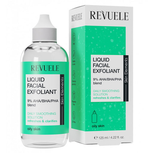 Exfoliant Visage Liquide 9% Mélange AHA/BHA/PHA - Revuele - 1