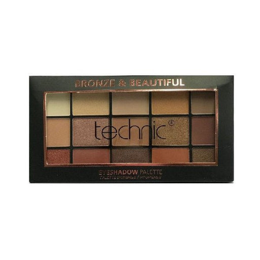 Bronze & Beautiful Paleta de Sombras - 1 ud - Technic Cosmetics - 1
