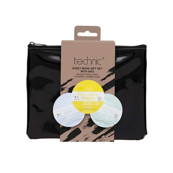 Set de masque facial en feuilles - Technic Cosmetics - 1