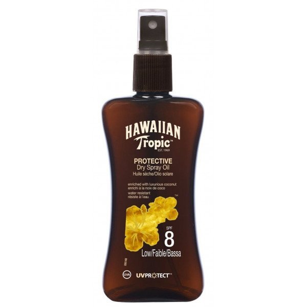 Spray bronzant à l&#39;huile - Hawaiian Tropic - Hawaiian Tropic : SPF 8 200ML - 1