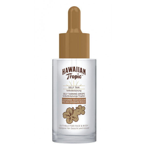 Gouttes Autobronzantes Visage et Corps : 30 ml - Hawaiian Tropic - Hawaiian Tropic - 1