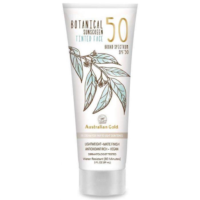 Protecteur Botanique Solaire Visage avec Couleur Spf 50 - Australian Gold : Fair / Light - 1