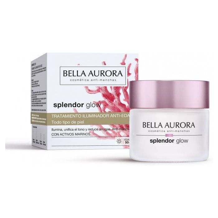 Soin Illuminateur Anti-Âge Splendeur : 50 ml - Bella Aurora - 1