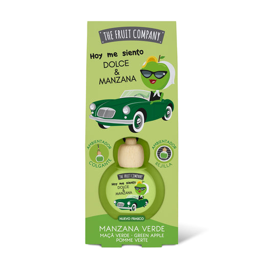 Désodorisant pour voiture 6,5 ml - Pomme verte - The Fruit Company - 1