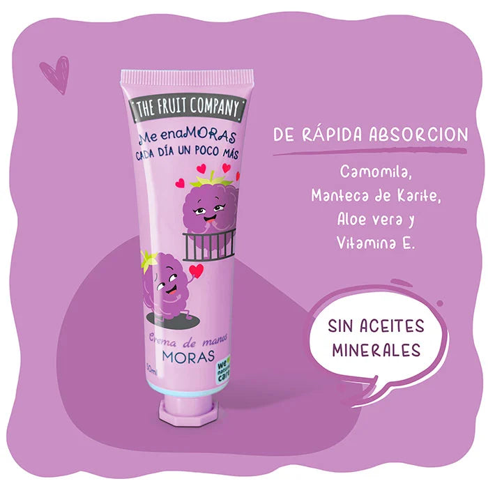 Crème pour les mains de Mûres - 50ml - The Fruit Company - 2
