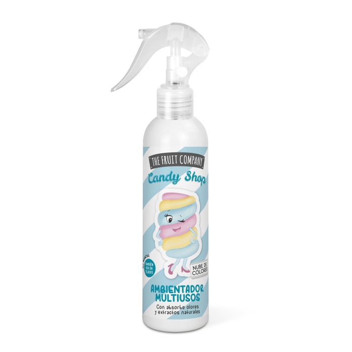 Spray assainissant polyvalent Candy Edition 200ml - The Fruit Company : Nube de Colores - 1