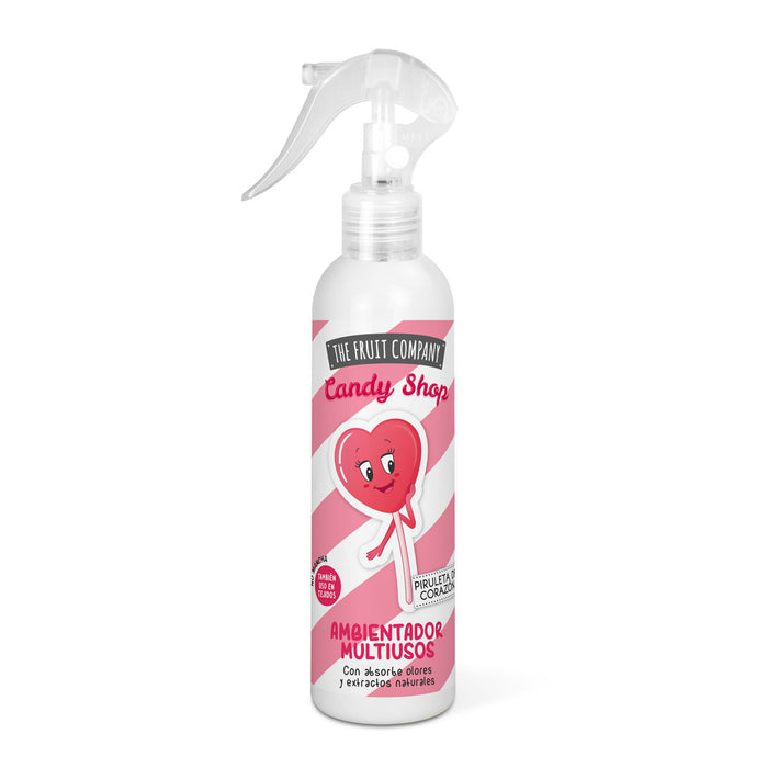 Spray assainissant polyvalent Candy Edition 200ml - The Fruit Company : Piruleta de Corazón - 1