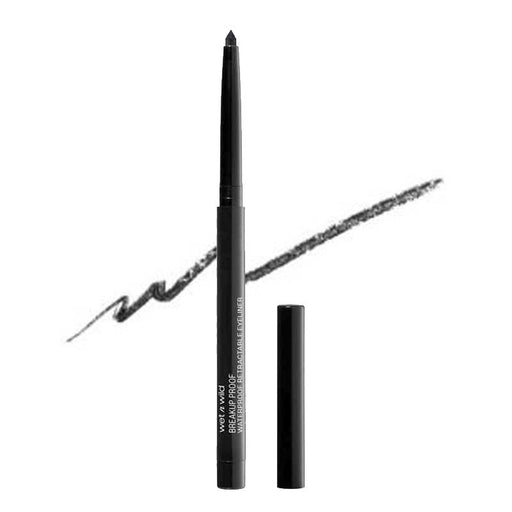 Eyeliner Fijo - Mega Last Breakup Proof Blackest Black - Wet N Wild - 1