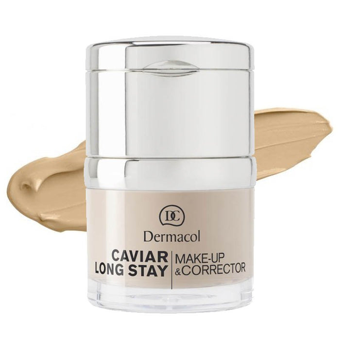 Maquillage &amp; Correcteur - Caviar Long Stay - Dermacol : Base de maquillaje y corrector caviar - 02 - 1