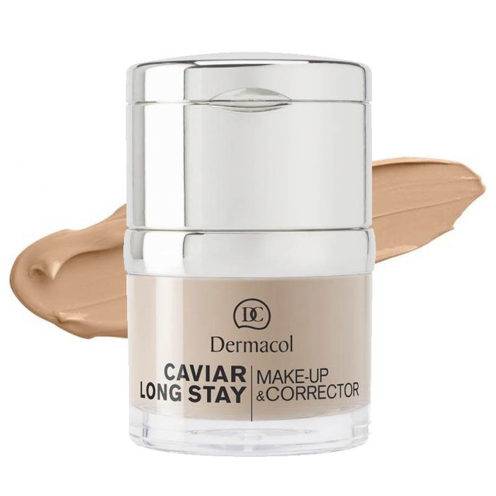 Maquillage &amp; Correcteur - Caviar Long Stay - Dermacol : Base de maquillaje y corrector caviar - 04 - 1