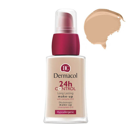 Maquillage longue tenue avec Q10 - 24 H Control Long Lasting - Dermacol : Base de maquillaje 24h control long lasting - 02 - 1