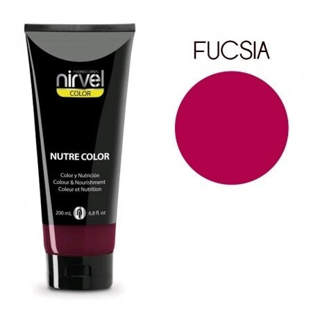 Masque Nutricolor couleur Noisette 200 ml - Nirvel : Fucsia - 1