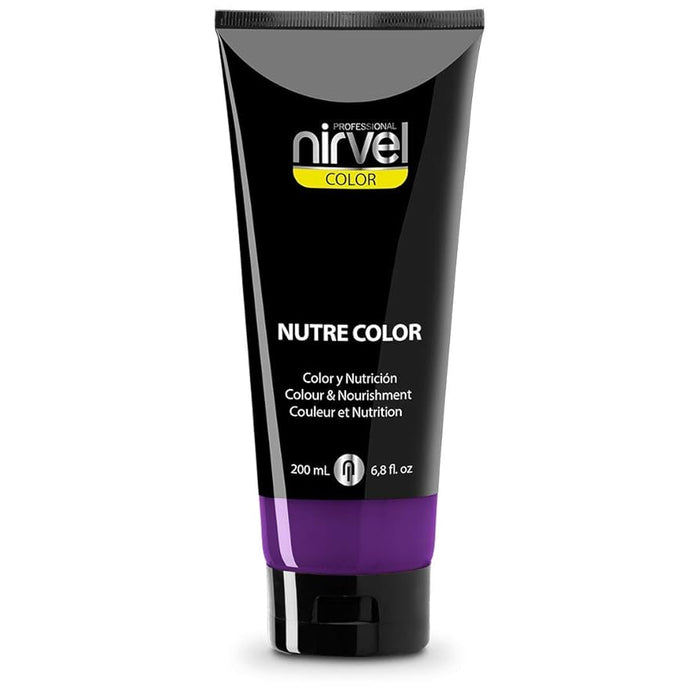 Masque Nutricolor couleur Noisette 200 ml - Nirvel : Morado - 1