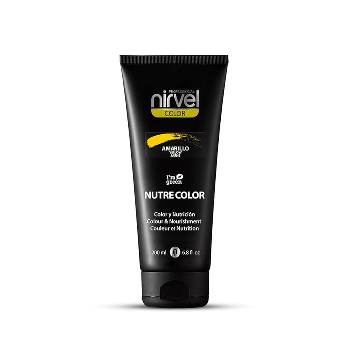 Masque Nutricolor couleur Noisette 200 ml - Nirvel : Amarillo - 1