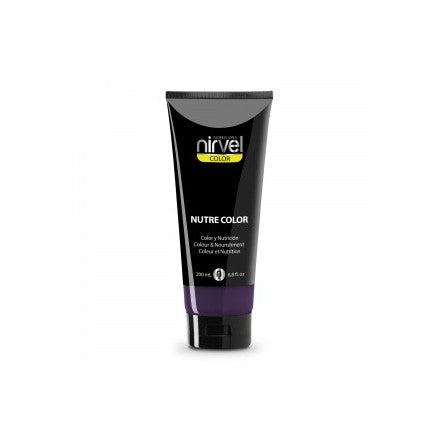 Masque Nutricolor couleur Noisette 200 ml - Nirvel : Berenjena Oscuro - 1