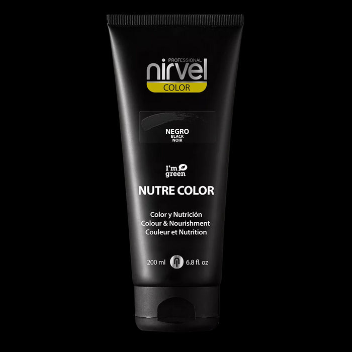 Masque Nutricolor couleur Noisette 200 ml - Nirvel : Negro - 1