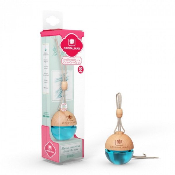 Désodorisant de voiture 6 ml - Cristalinas : Brisa Marina - 1