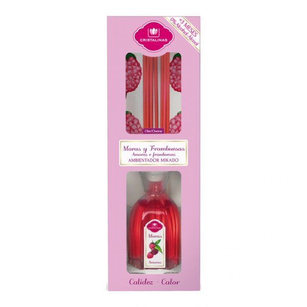 Désodorisant sans alcool Mikado - Cristalinas : Moras y Frambuesas - 1