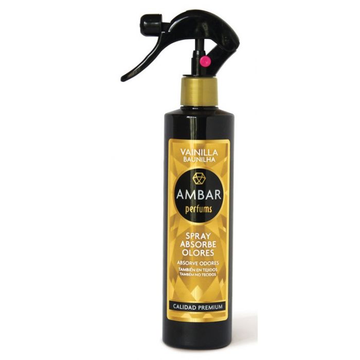 Spray absorbant les odeurs - Ambar Perfums : Vainilla - 1