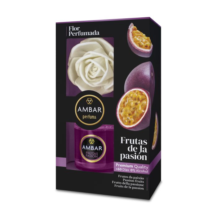Désodorisant Fleur Parfumée - Ambar Perfums : Fruta de la Pasión - 1