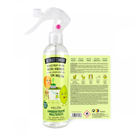 Spray désodorisant multi-usages différentes senteurs - The Fruit Company : Melón - 1