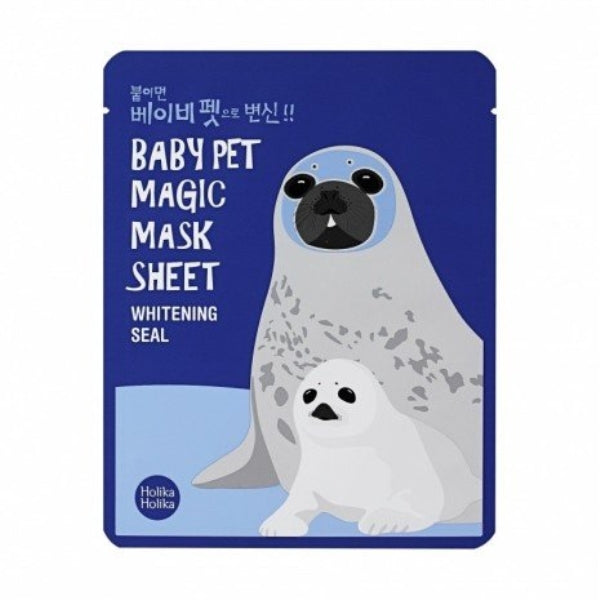 Mascarilla Baby Pet 22 ml - Feuille de masque magique - Phoque - Holika Holika - 1