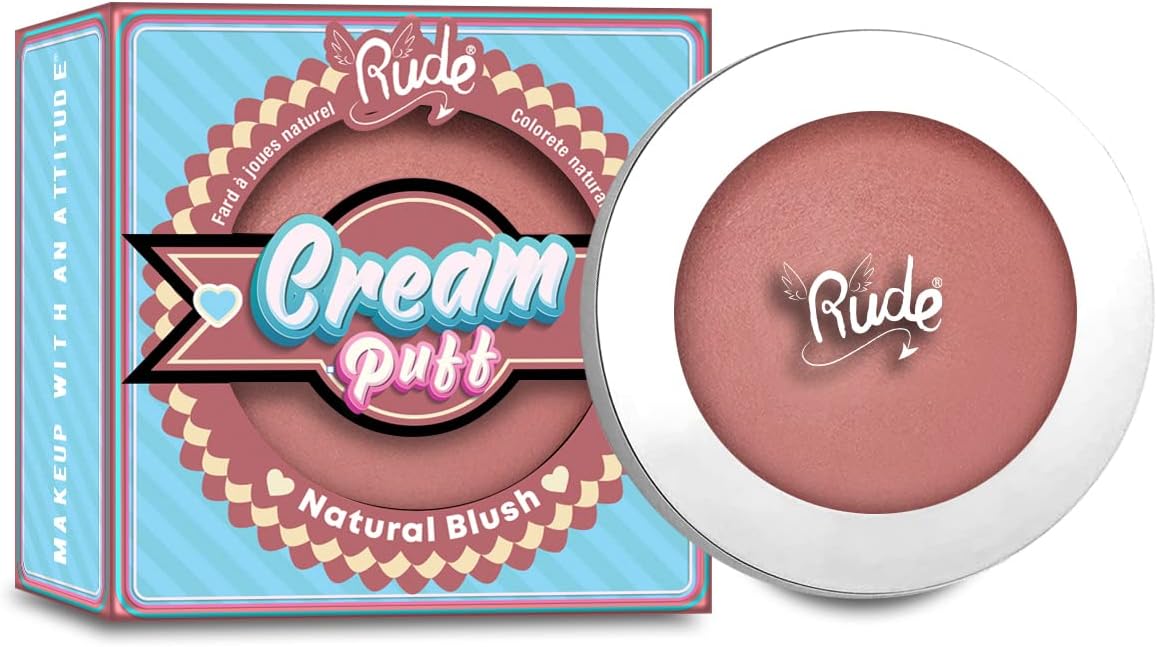 Blush naturel Cream Puff - Rude : Mochi - 1