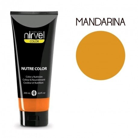 Masque Nutricolor couleur Noisette 200 ml - Nirvel : Mandarina - 1