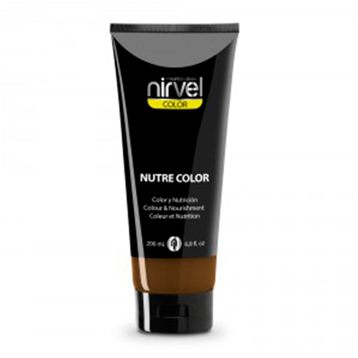 Masque Nutricolor couleur Noisette 200 ml - Nirvel : Marrón - 1