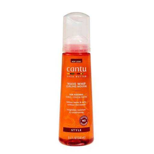 Mousse au Beurre de Karité - pour Bouclage Vague de Cheveux Naturels 248ml - Cantu - 1