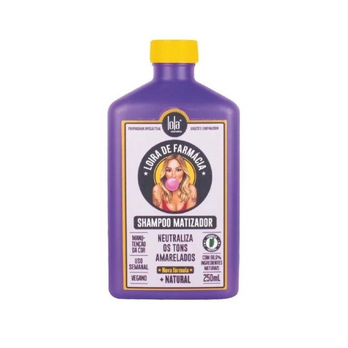 Shampooing Teintant - Blond Da Farmacia 250ml - Lola Cosmetics - 1