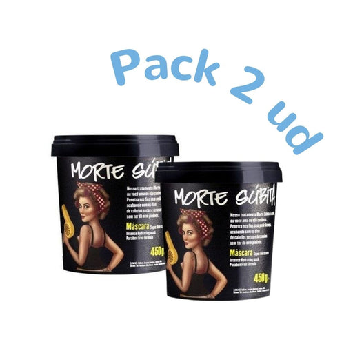 Pack 2 Masques Hydratants Morte Súbita 450gr - Lola Cosmetics - 1