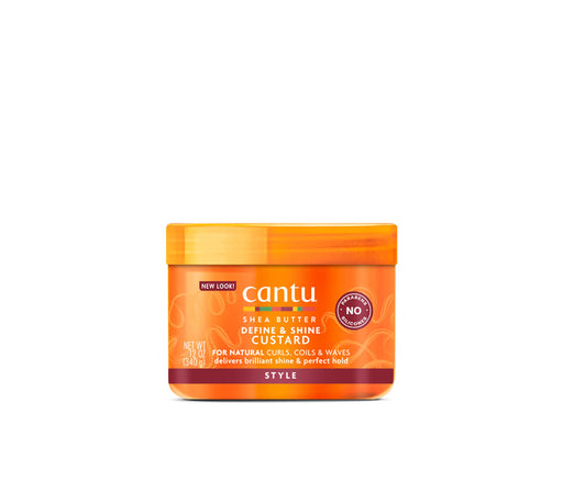 Gel Définidor Beurre de Karité - pour Cheveux Naturels Définir &amp; Brillance Custard 340g - Cantu - 1