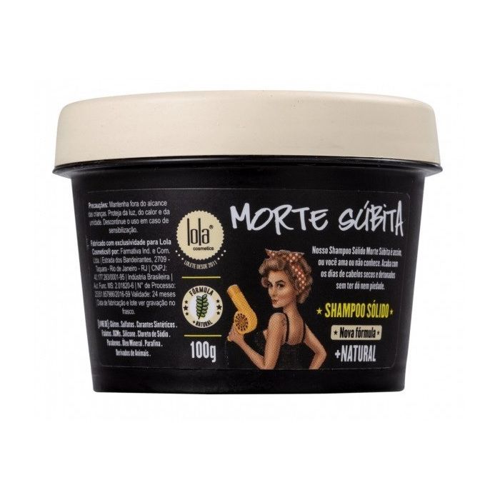 Shampoing Solide Exfoliant Mort Subite - 100g - Lola Cosmetics - 1