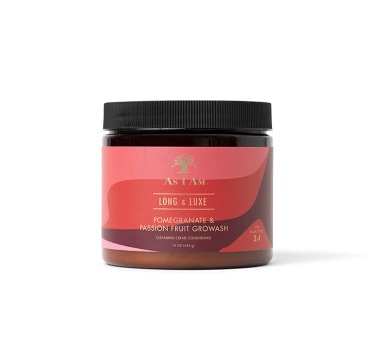 Après-shampooing de rinçage Long and Luxe Growash 454g - As I Am - 1