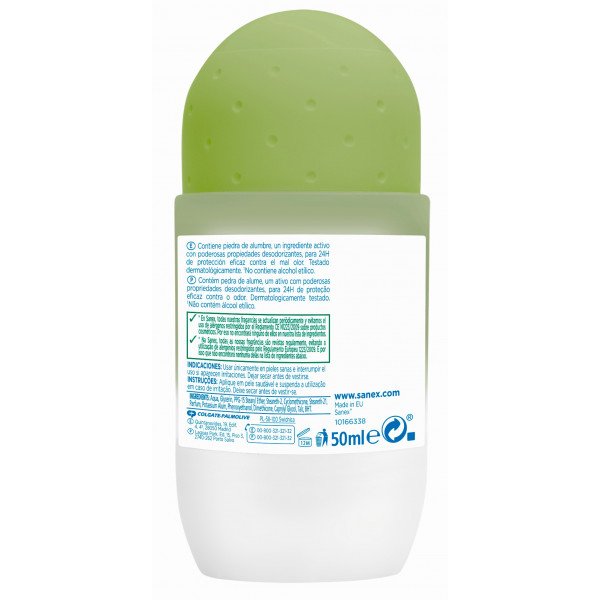 Déodorant Roll on Nature Protect - Sanex : 45 ml - 2