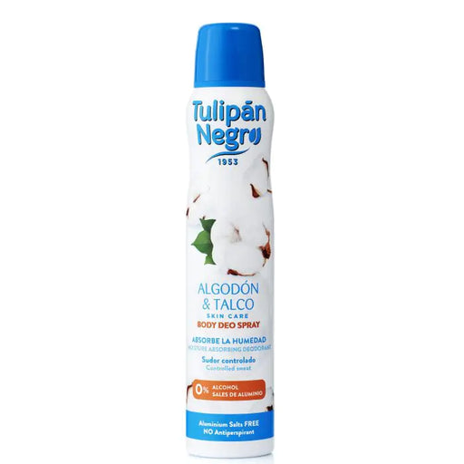 déodorant en aérosol - Tulipan Negro : Algodón y Talco - 1
