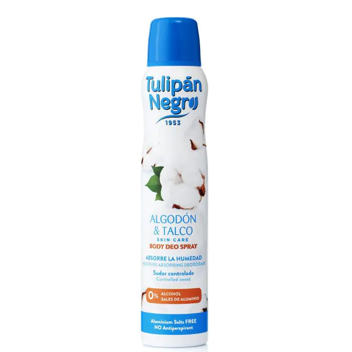 déodorant en aérosol - Tulipan Negro : Algodón y Talco - 1