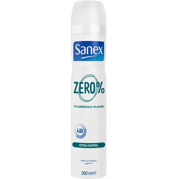 Déodorant en vaporisateur Zero Extra Control - Sanex : 200 ml - 1