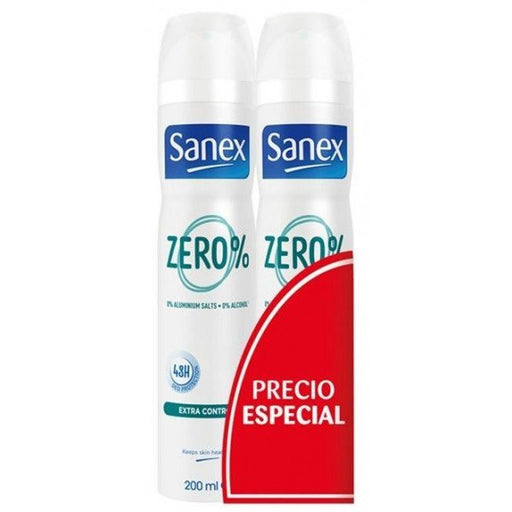 Déodorant en vaporisateur Zero Extra Control - Sanex : 2 x 200ML - 1