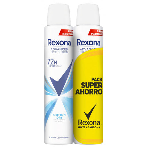 Déodorant Advanced Coton Duplo: 2 X 200ml - Rexona - 1