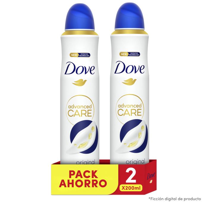 Original Femmes Déodorant Spray - Dove : 2 x 200ML - 1