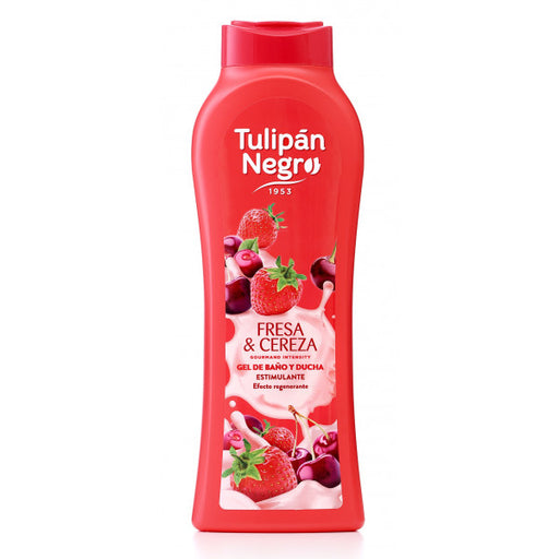 Gel de Bain - Gel Passion Fraise et Cerise - Tulipan Negro - 1