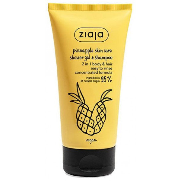 Gel de bain et shampoing à l&#39;ananas 2 en 1 - Ziaja - 1