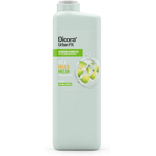 Gel de Bain Vitaminé au Lait et au Melon : 750 ml - Dicora Urban Fit - 1