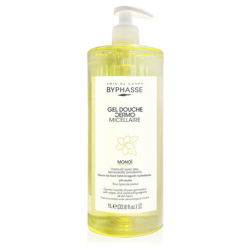 Gel Douche Dermo Micellaire Monoï : 1 Litre - Byphasse - 1