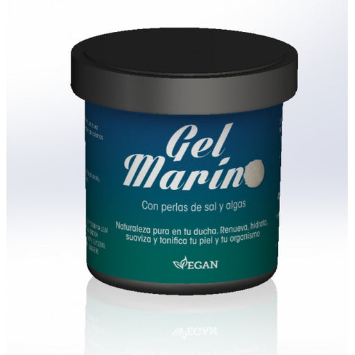 Gel Marin aux Perles de Sel et Algues : 400 ml - Belkos - 1