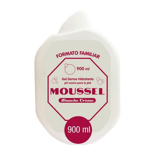 Gel douche hydratant Dermo - Moussel : 900 ML - 1