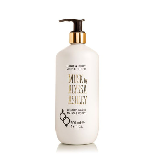Crème hydratante Musk pour les mains et le corps - Alyssa Ashley : 500ml - 1